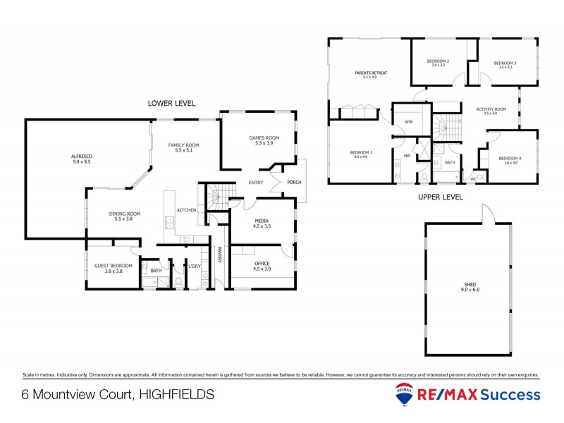 6 Mountview Court, Highfields QLD 4352 Floorplan