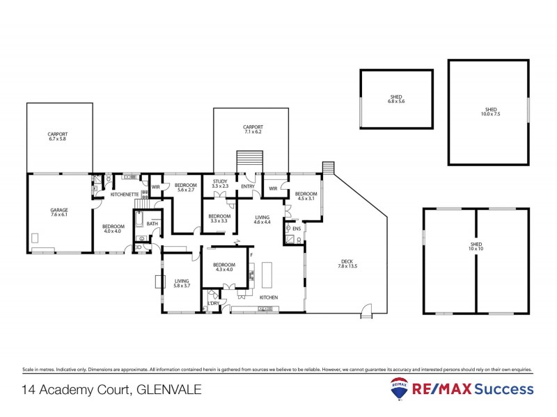 14 Academy Court, Glenvale QLD 4350 Floorplan
