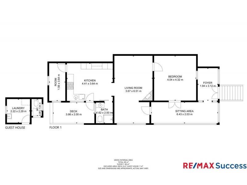 2/111 Bridge St, Mount Lofty QLD 4350 Floorplan