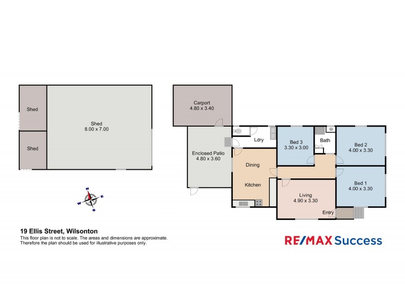 19 Ellis Street, Wilsonton QLD 4350 Floorplan
