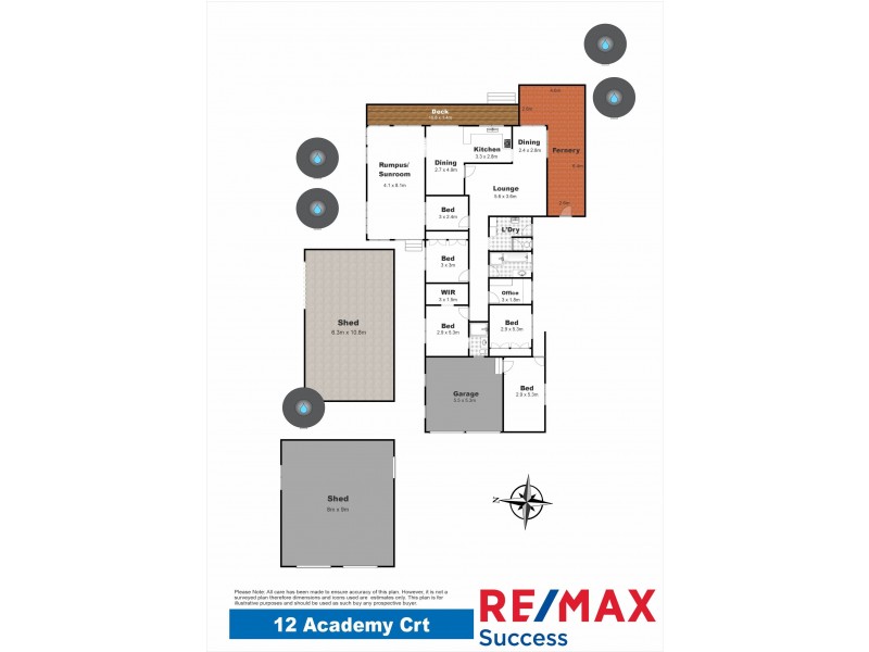 12 Academy Court, Glenvale QLD 4350 Floorplan