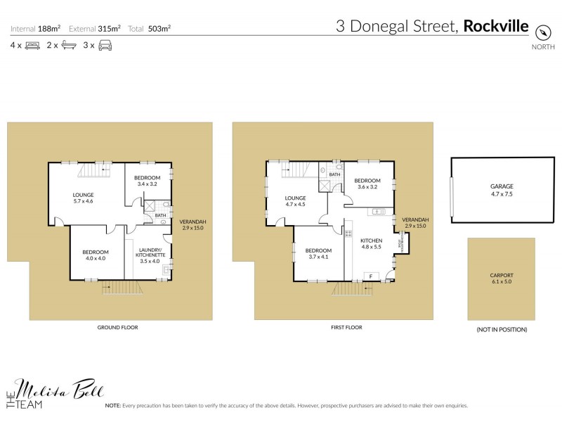 3 Donegal Street, Rockville QLD 4350 Floorplan