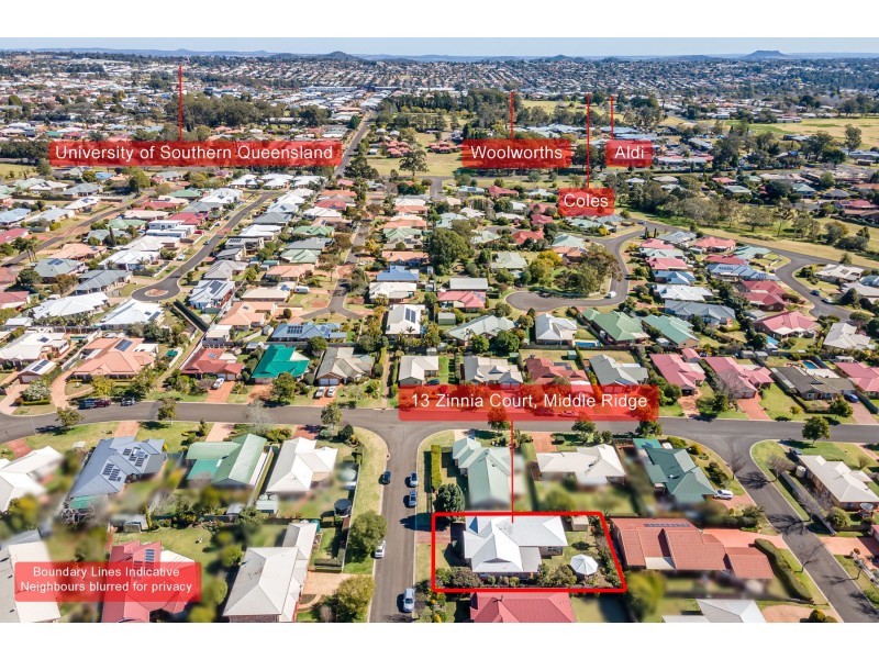 13 Zinnia Court, Middle Ridge QLD 4350
