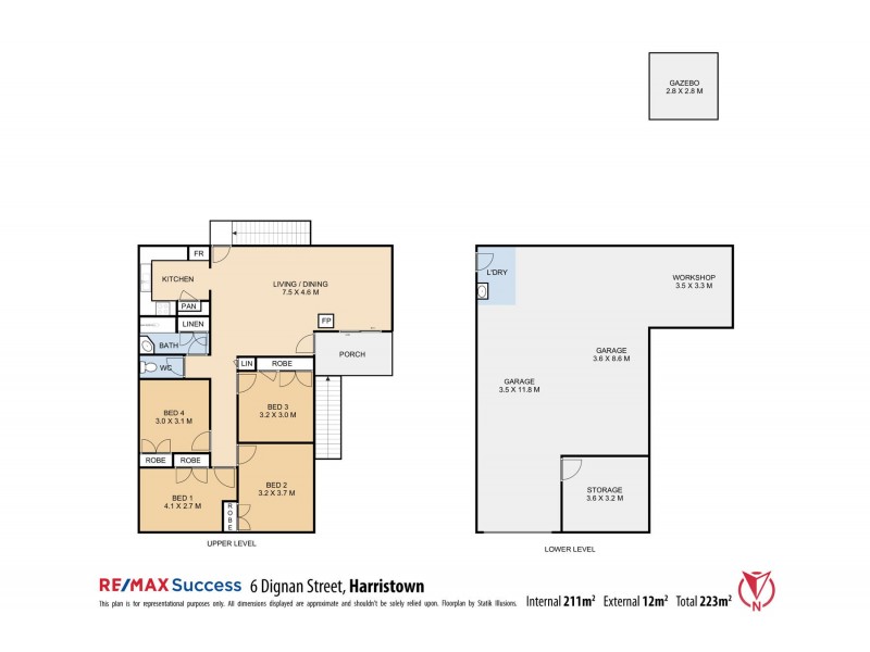 6 Dignan Street, Harristown QLD 4350 Floorplan