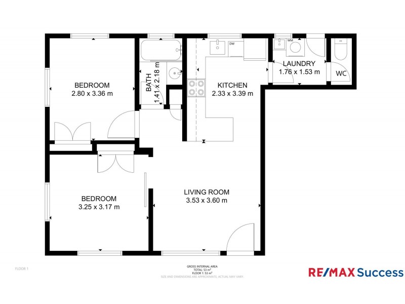 1/7 Norman St, South Toowoomba QLD 4350 Floorplan