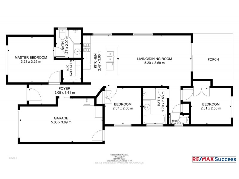 3A Buckland Street, Harristown QLD 4350 Floorplan