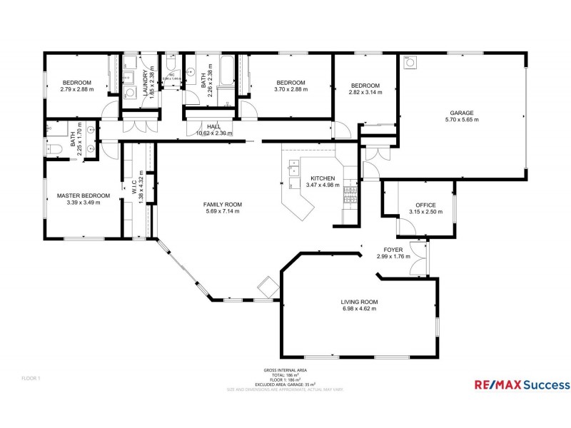 32 Ward Street, Middle Ridge QLD 4350 Floorplan