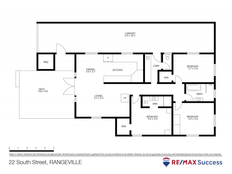 22 South Street, Rangeville QLD 4350 Floorplan