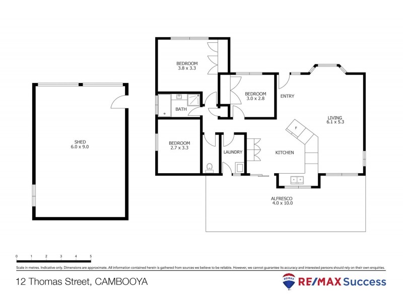 12 Thomas Street, Cambooya QLD 4358 Floorplan
