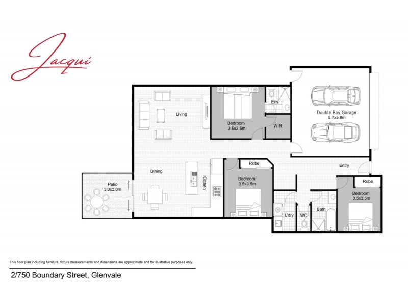 2/750 Boundary Street, Glenvale QLD 4350 Floorplan