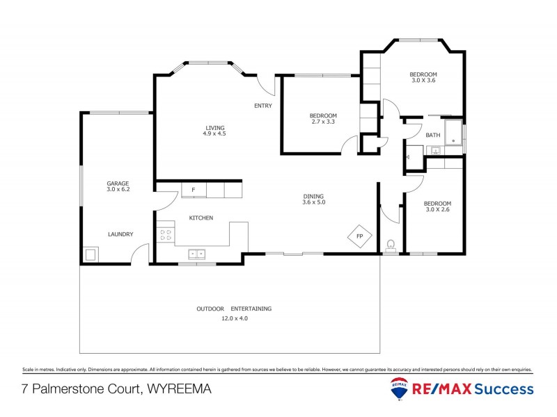 7 Palmerstone Court, Wyreema QLD 4352 Floorplan