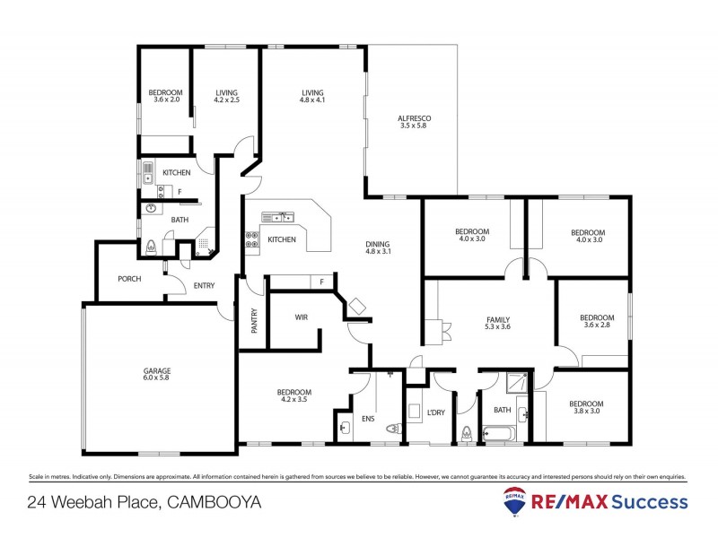 24 Weebah Place, Cambooya QLD 4358 Floorplan