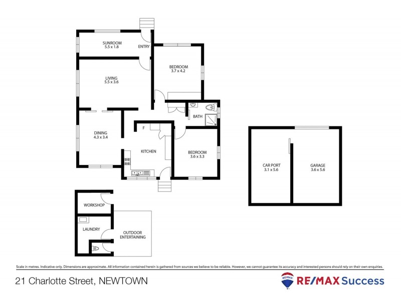 21 Charlotte Street, Newtown QLD 4350 Floorplan
