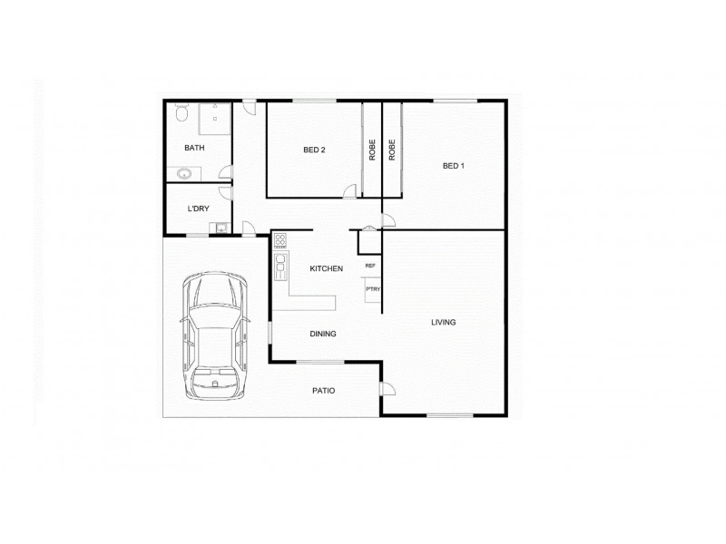 2/42 Arthur Street, East Toowoomba QLD 4350 Floorplan