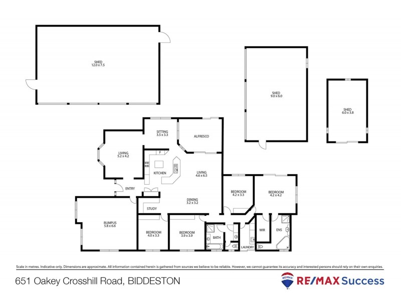 651 Oakey Crosshill Road, Biddeston QLD 4401 Floorplan