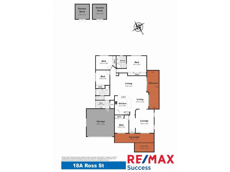 18A Ross Street, Mount Lofty QLD 4350 Floorplan