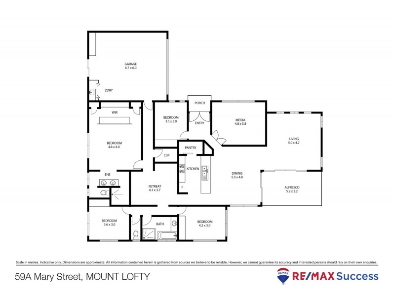 59A Mary Street, Mount Lofty QLD 4350 Floorplan