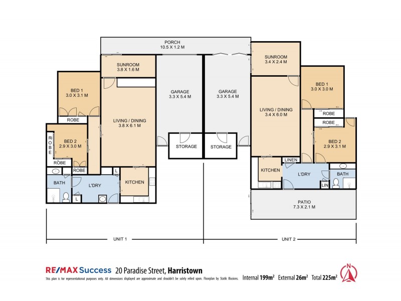 20 Paradise Street, Harristown QLD 4350 Floorplan