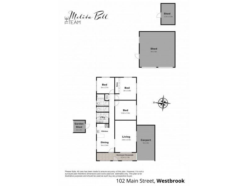 102 Main Street, Westbrook QLD 4350 Floorplan