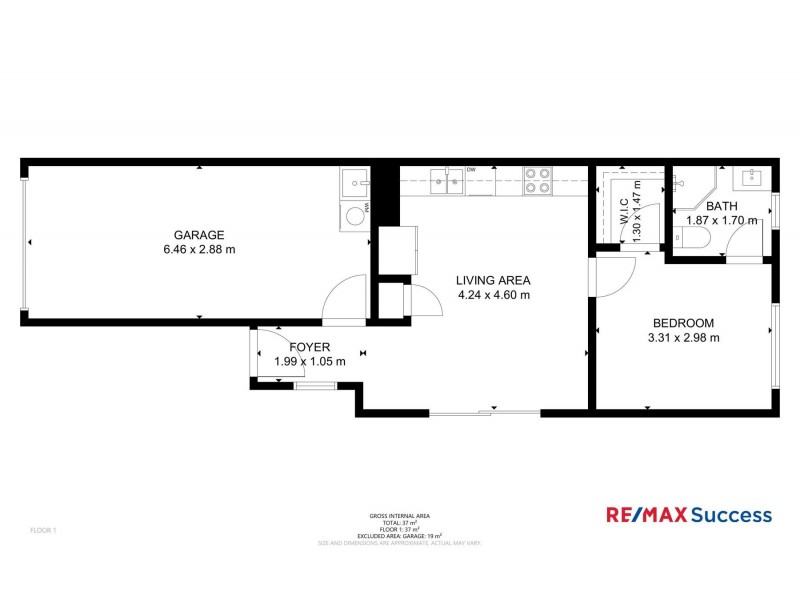 3b Magpie Drive, Cambooya QLD 4358 Floorplan