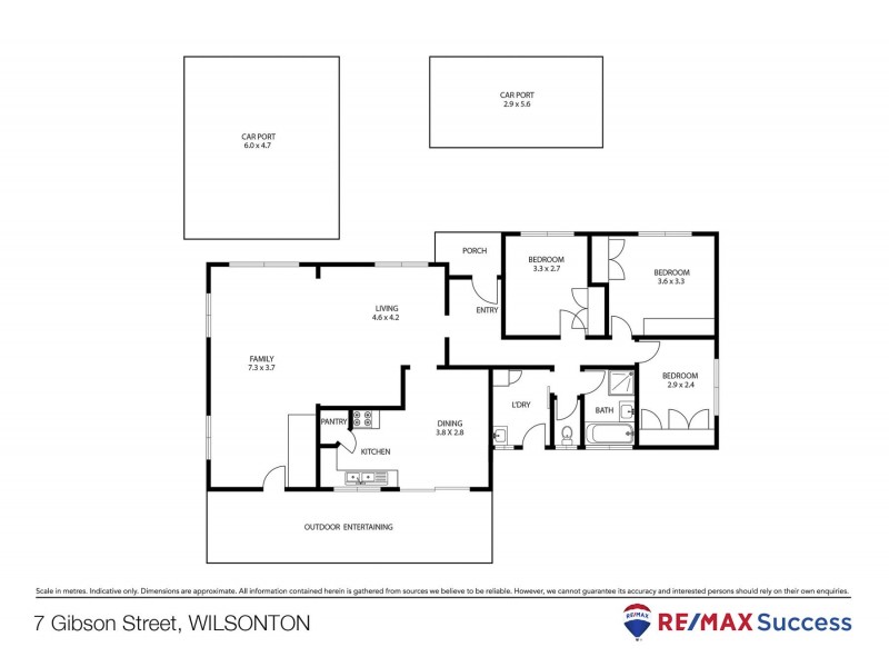 7 Gibson Street, Wilsonton QLD 4350 Floorplan