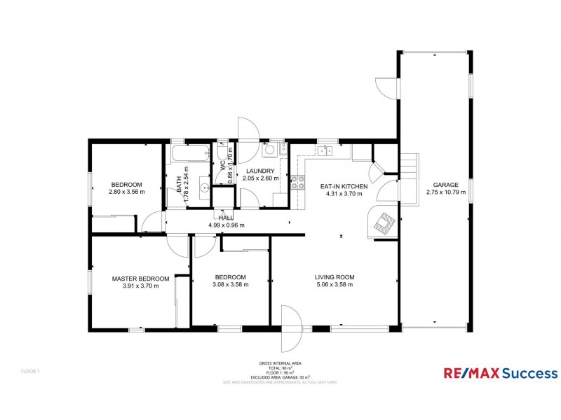 13 David Street, Rockville QLD 4350 Floorplan