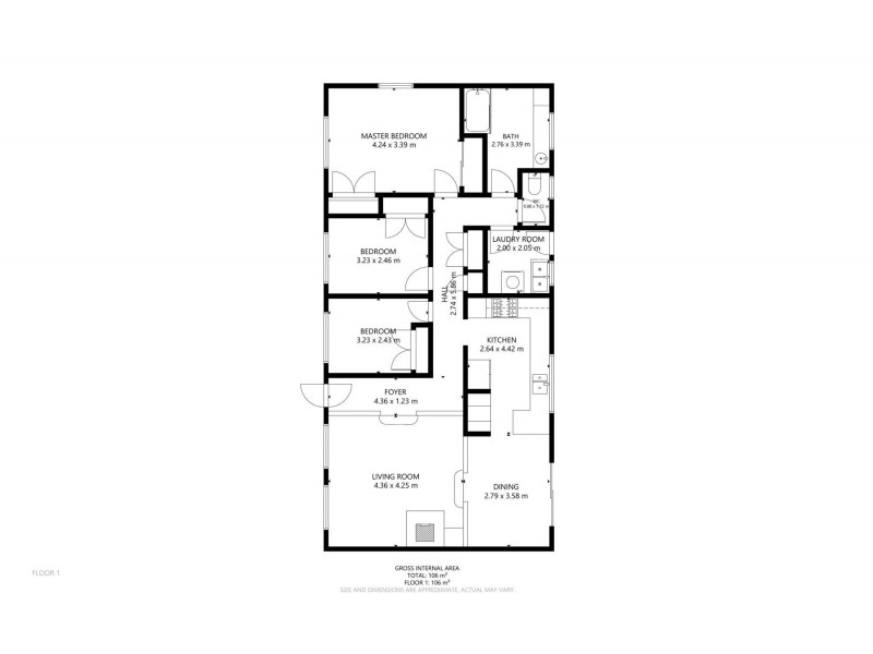 68 Wuth Street, Darling Heights QLD 4350 Floorplan