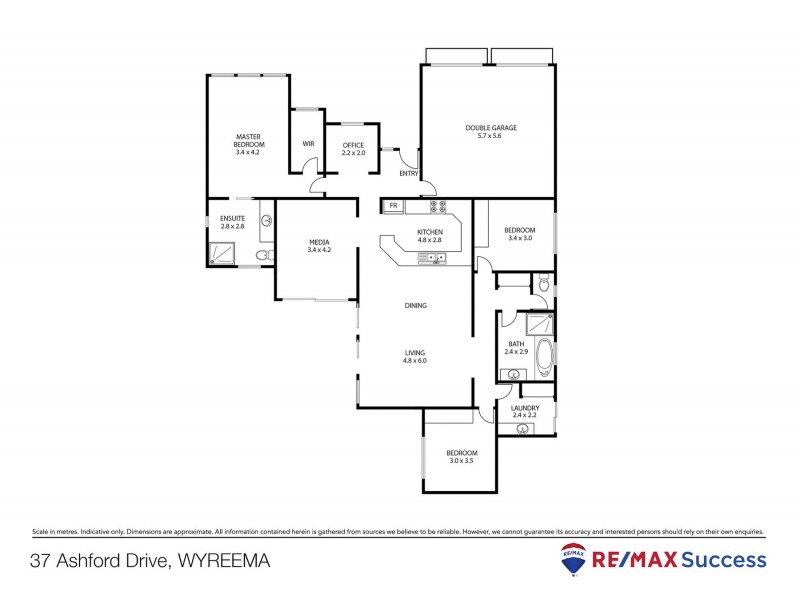 37 Ashford Drive, Wyreema QLD 4352 Floorplan