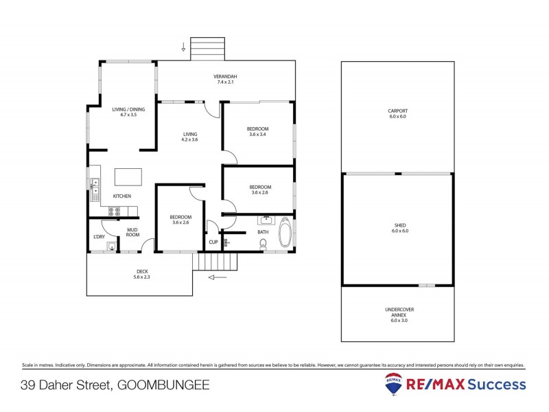 39 Daher Street, Goombungee QLD 4354 Floorplan