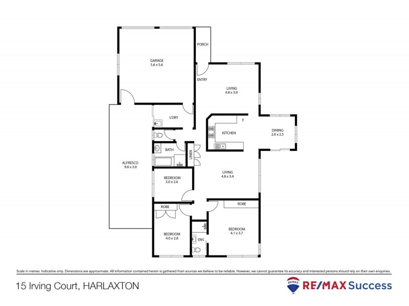 15 Irving Court, Harlaxton QLD 4350 Floorplan