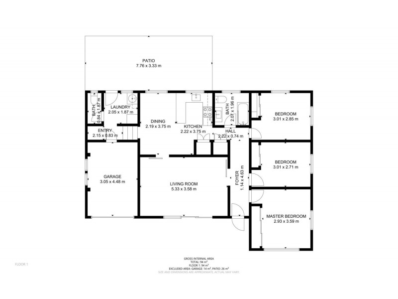 22 Quelch Street, Rockville QLD 4350 Floorplan