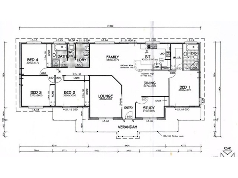 4 Hillsdale Crescent, Blue Mountain Heights QLD 4350 Floorplan