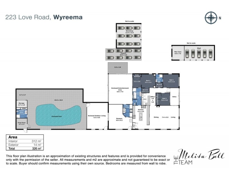 223 Love Road, Wyreema QLD 4352 Floorplan
