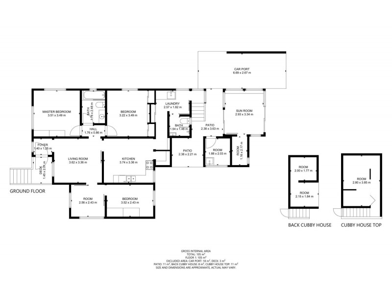 13 Norah Street, Centenary Heights QLD 4350 Floorplan