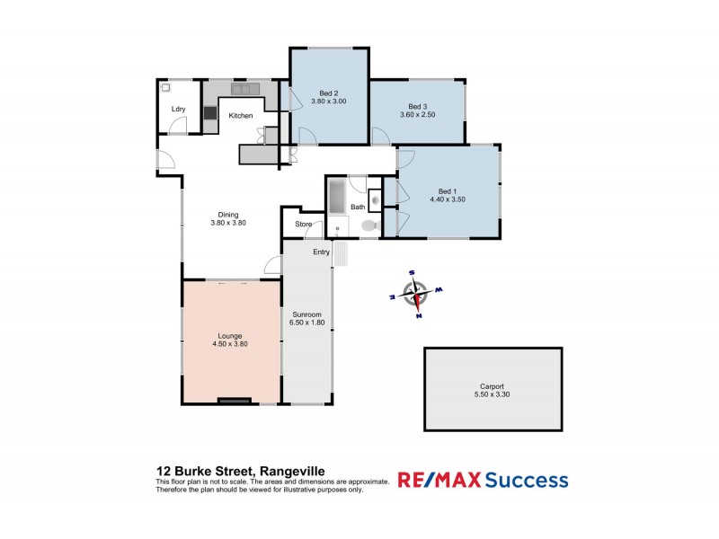 12 Burke Street, Rangeville QLD 4350 Floorplan