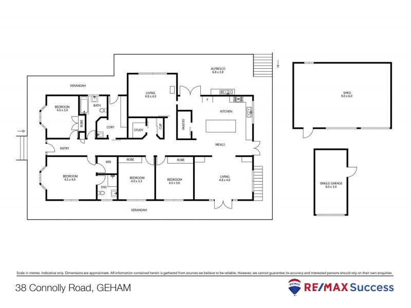 38 Connolly Road, Geham QLD 4352 Floorplan