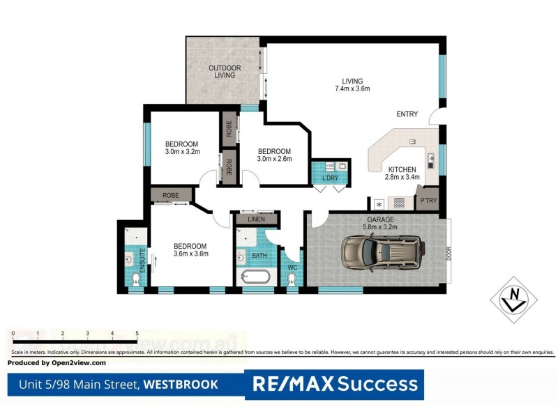 5/98 Main Street, Westbrook QLD 4350 Floorplan