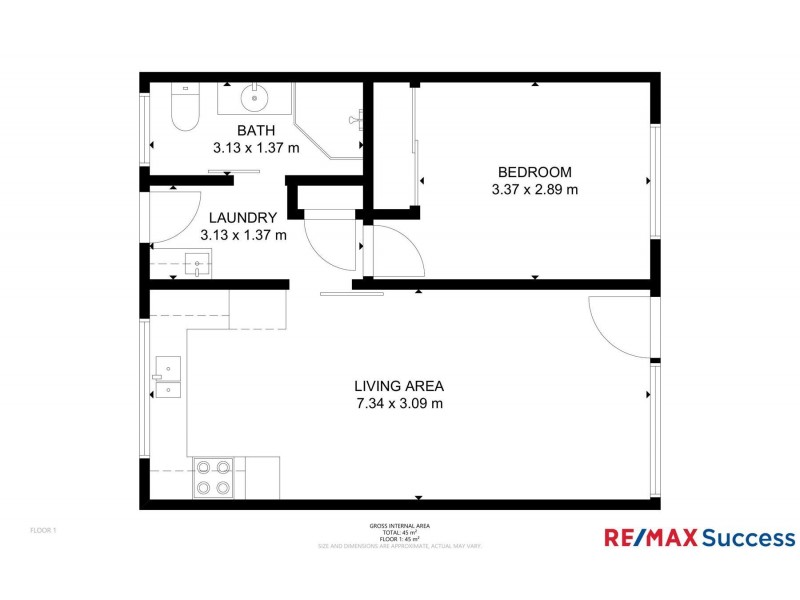 5/1 Seaton Street, South Toowoomba QLD 4350 Floorplan