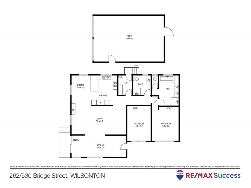 262/530 Bridge Street, Wilsonton QLD 4350 Floorplan
