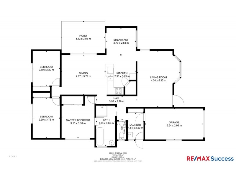 4 Robindale Drive, Darling Heights QLD 4350 Floorplan