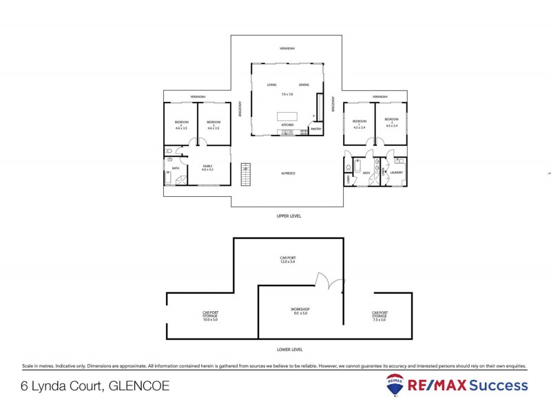 6 Lynda Court, Glencoe QLD 4352 Floorplan