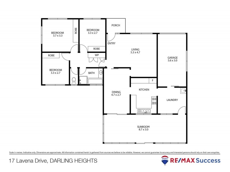 17 Lavena Drive, Darling Heights QLD 4350 Floorplan