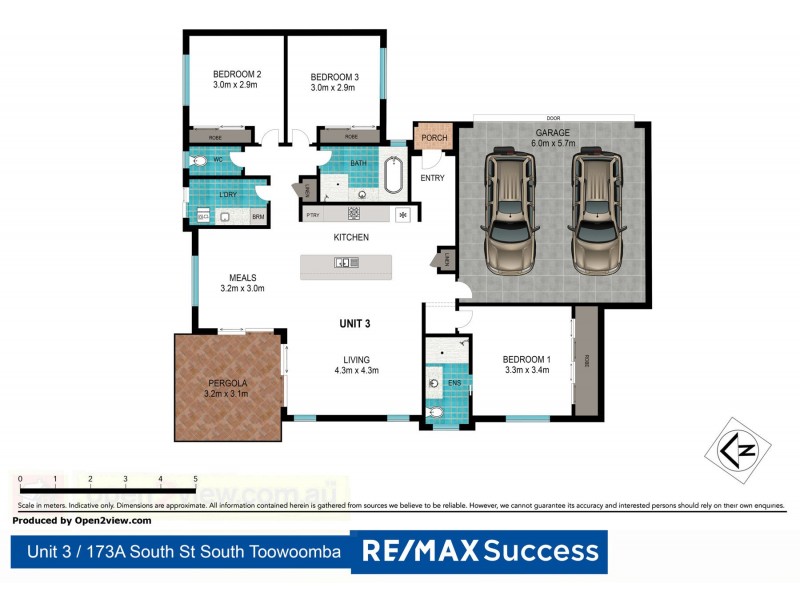3/173A South Street, South Toowoomba QLD 4350 Floorplan