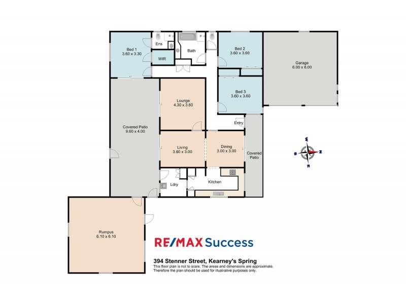 394 Stenner Street, Kearneys Spring QLD 4350 Floorplan