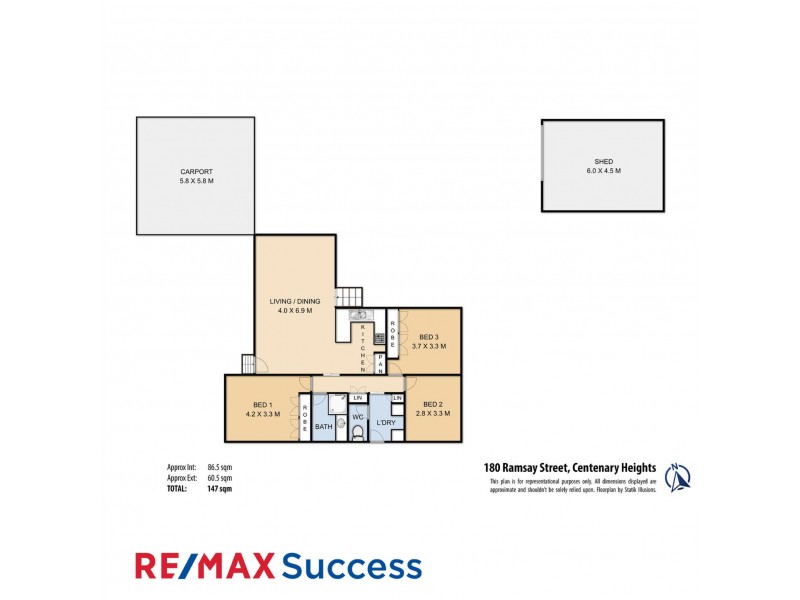 188 Ramsay Street, Centenary Heights QLD 4350 Floorplan