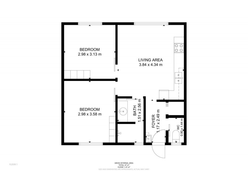 7/2 Logie Street, Toowoomba City QLD 4350 Floorplan