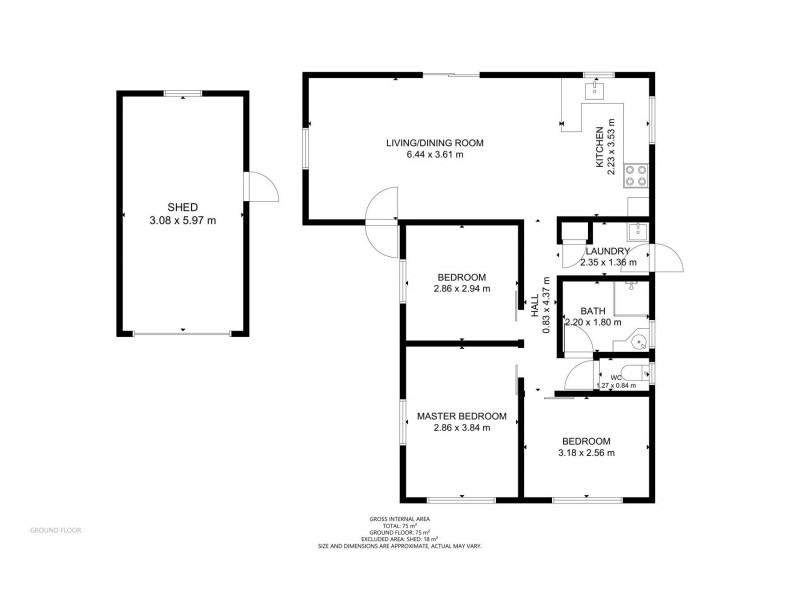 628 Greenwattle Street, Newtown QLD 4350 Floorplan