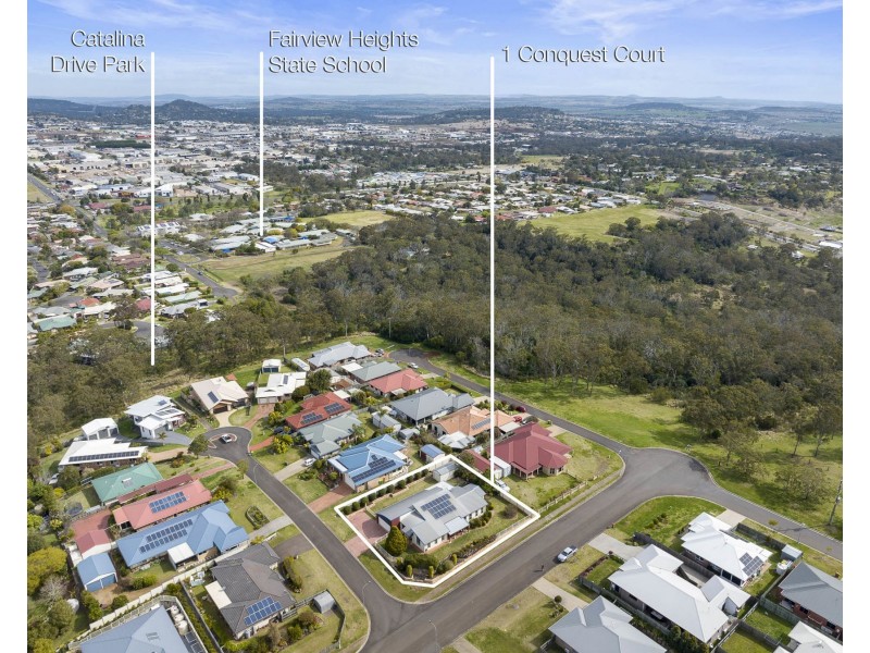 1 Conquest Court, Wilsonton QLD 4350