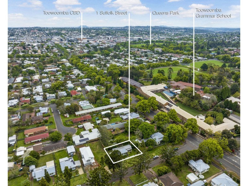 1 Suffolk Street, East Toowoomba QLD 4350