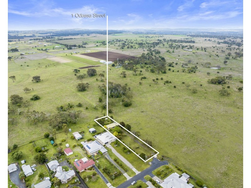 1 Odassa Street, Goombungee QLD 4354
